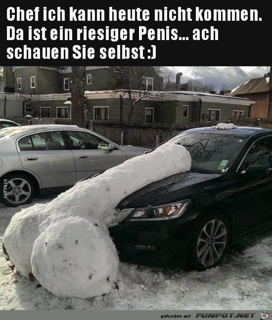 Chef, ich kann heute nicht kommen...... Chef, ich kann heute nicht kommen......