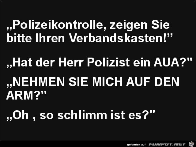 polizeikontrolle