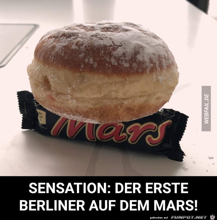 Berliner auf Mars Berliner auf Mars