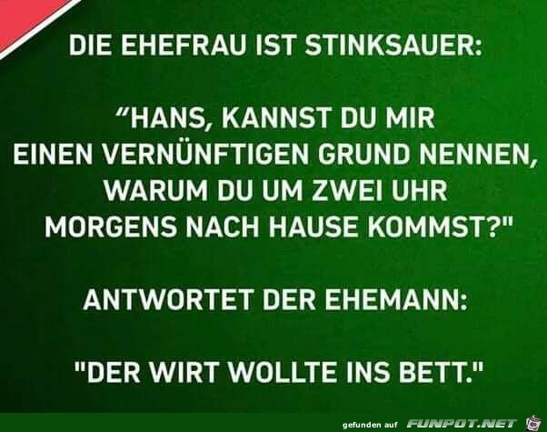 morgens nach Hause morgens nach Hause