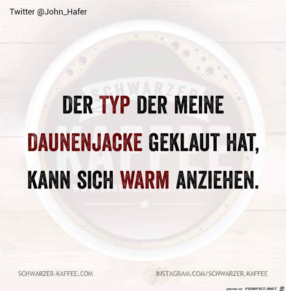 Daunenjacke geklaut Daunenjacke geklaut