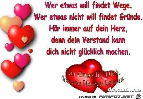 wer etwas will findet Wege....