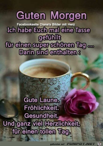 Hab euch mal eine Tasse gefuehlt