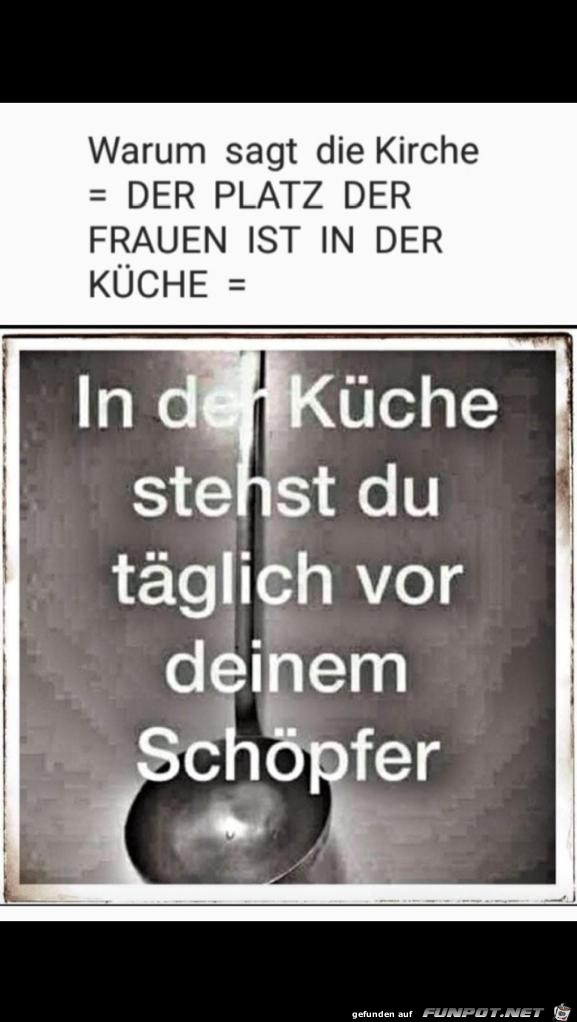 Warum sagt die Kirche...