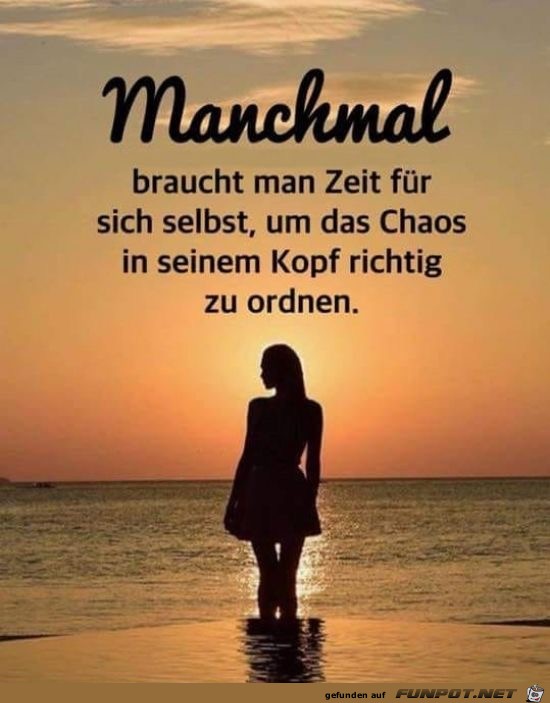 manchmal braucht man zeit