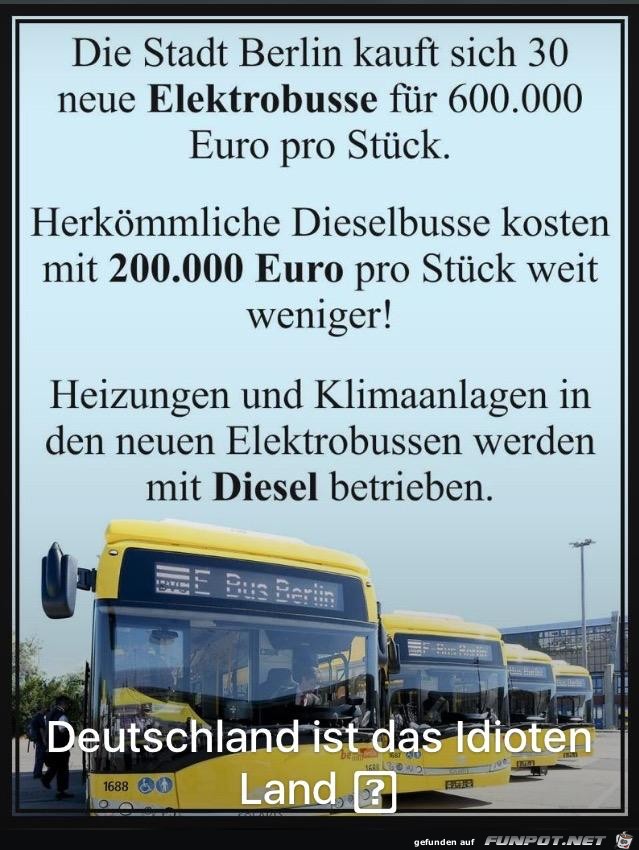 Berlin kauft Elektrobusse
