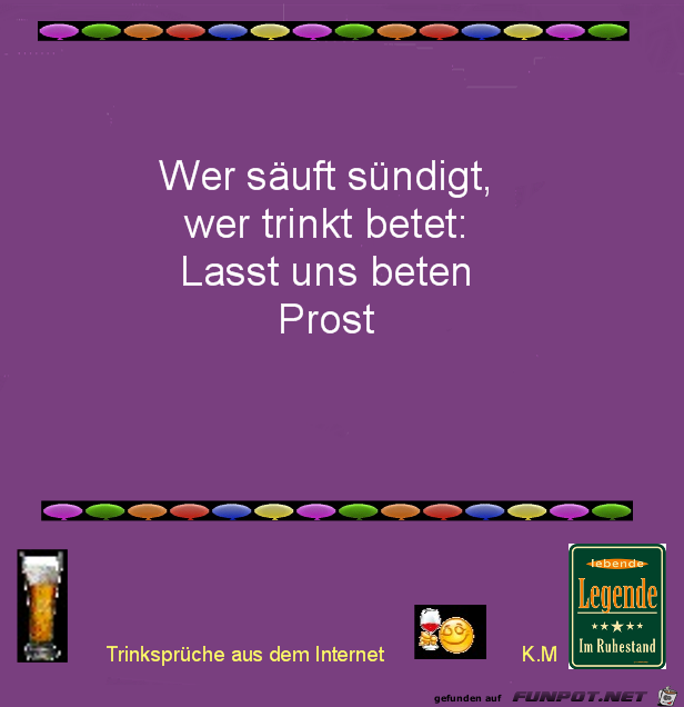 wer säuft wer säuft