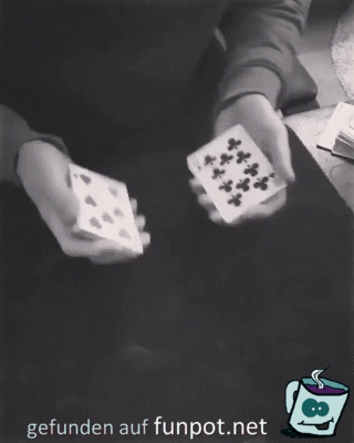 Karten mischen mal anders Karten mischen mal anders