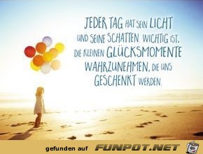 jeder Tag hat sein Licht