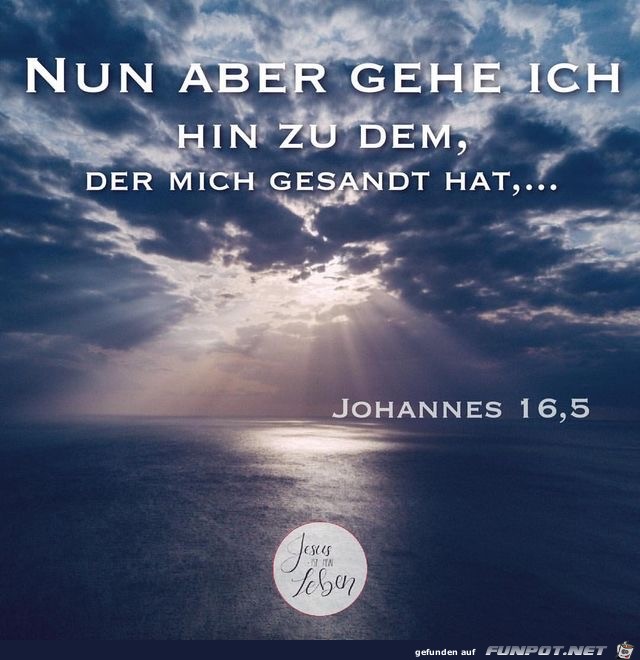 johannes 16.5 johannes 16.5