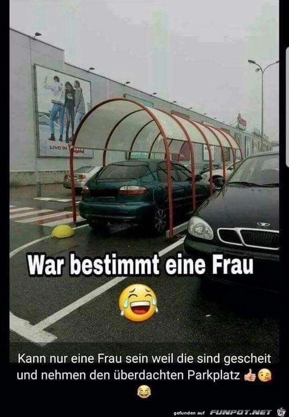  war bestimmt eine Frau