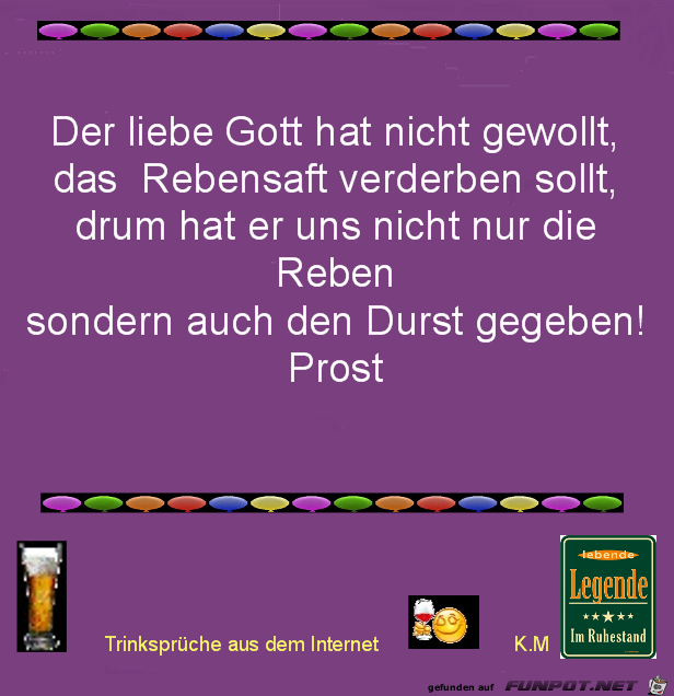 der liebe Gott der liebe Gott