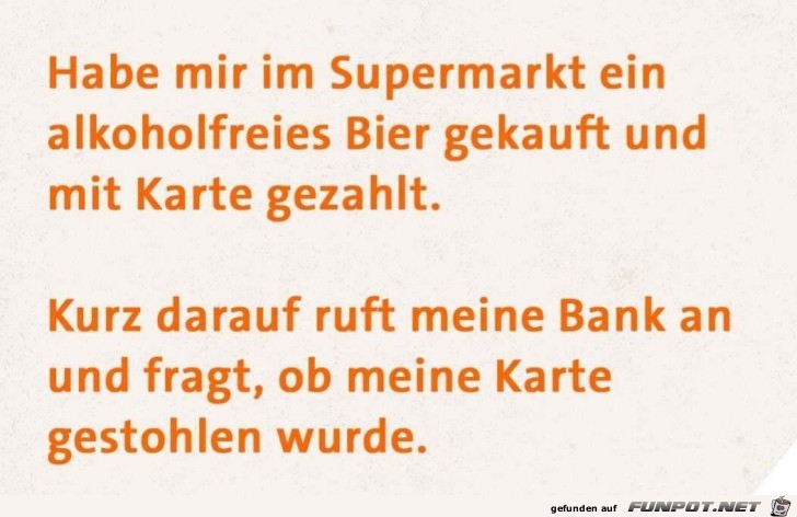 Alkoholfreies Bier gekauft Alkoholfreies Bier gekauft
