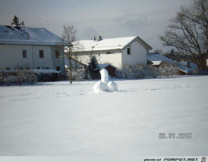 Kein Schneemann