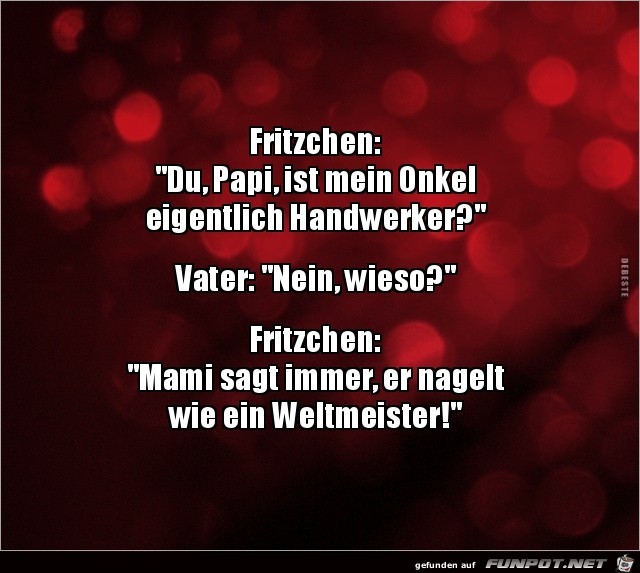Fitzchn fragt Papi:....... Fitzchn fragt Papi:.......