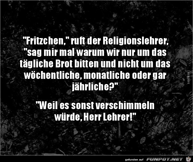 Fritzchen in der Schule....... Fritzchen in der Schule.......