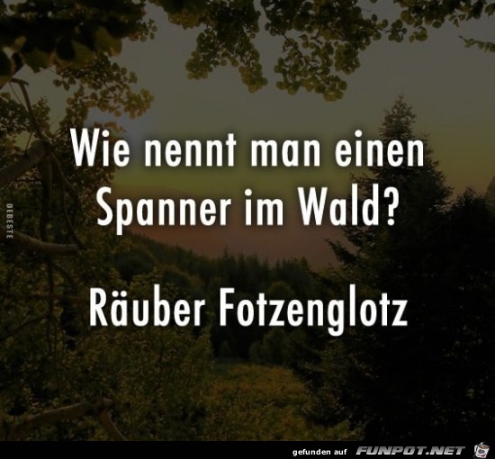 wie nennt man einen Spanner?.....