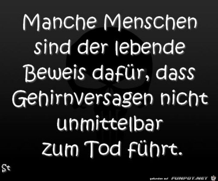 Gehirnversagen Gehirnversagen