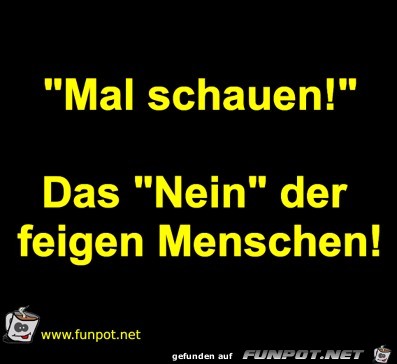 Mal schauen Mal schauen