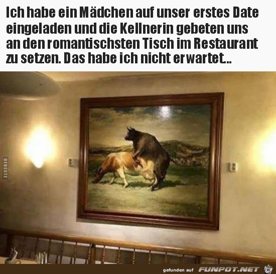 das erste Date......