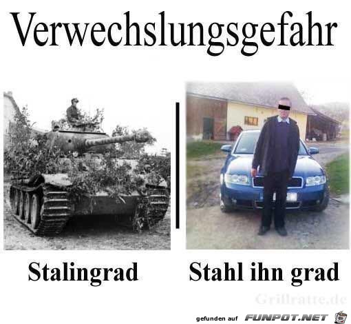 Verwechslung Verwechslung