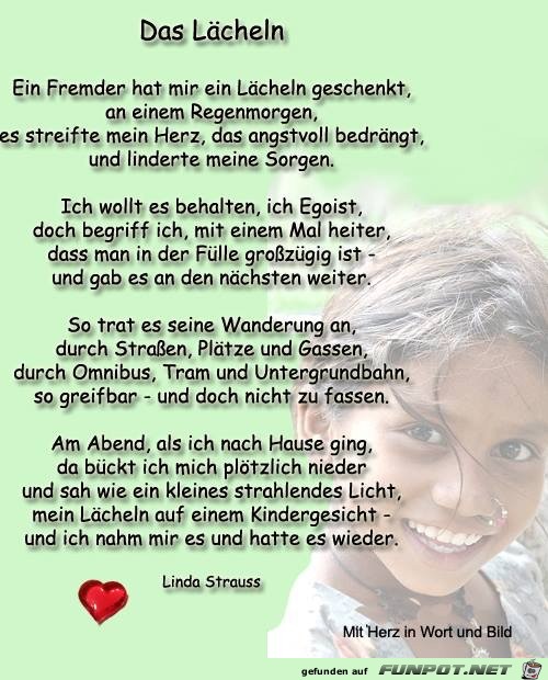 das laecheln