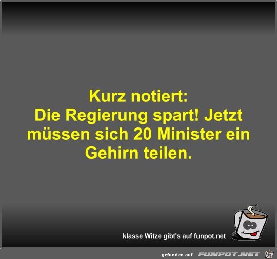 Kurz notiert