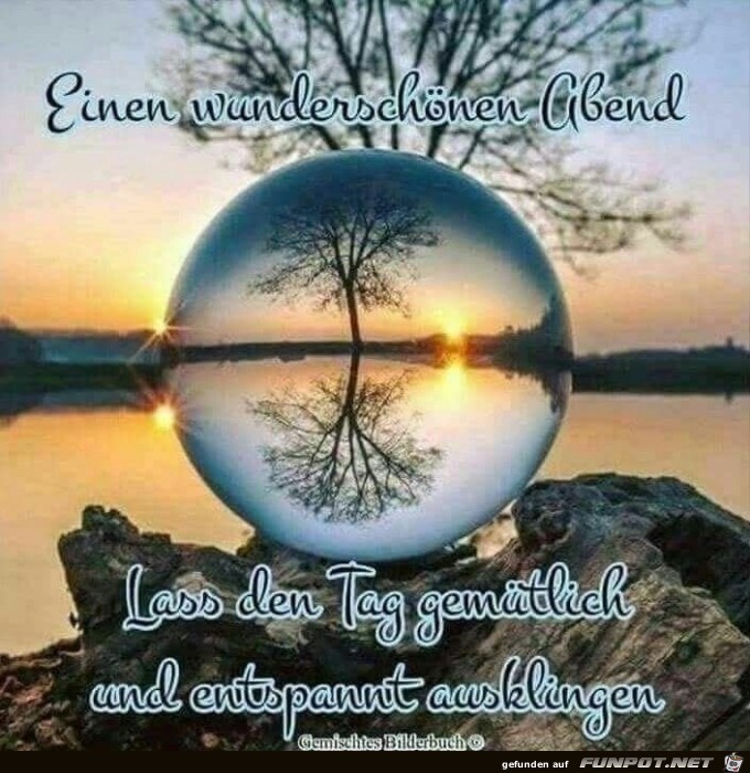 einen wunderschoenen abend einen wunderschoenen abend