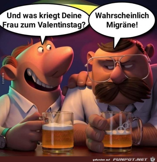 was kriegt deine Frau zum Valentinstag?.......