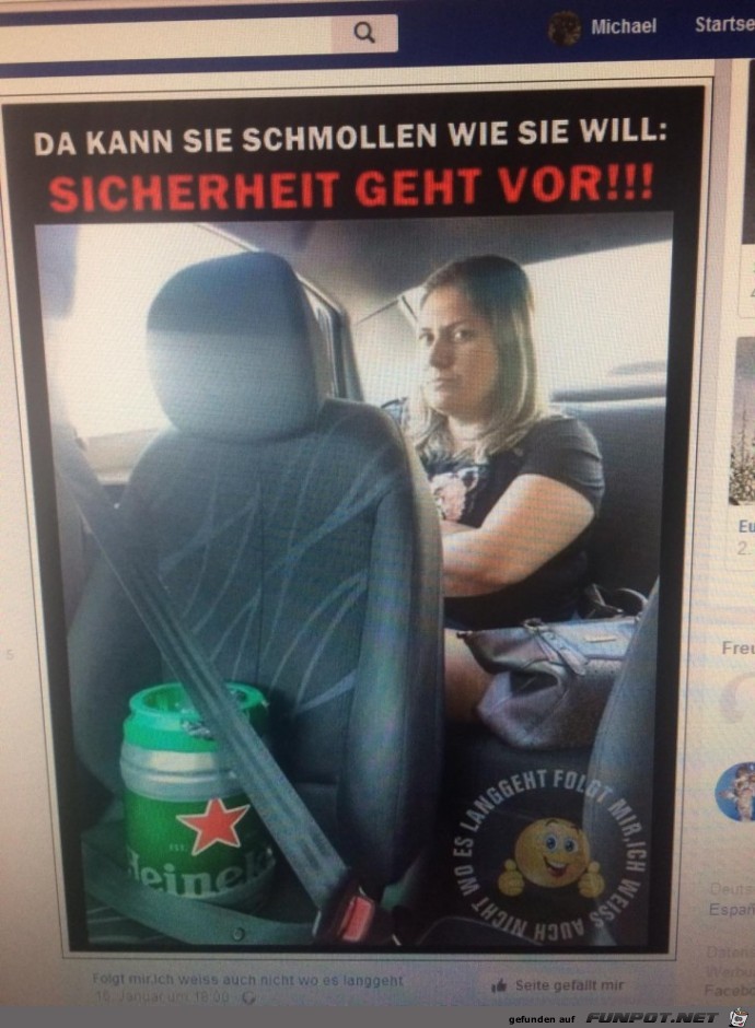 Sicherheit geht vor Sicherheit geht vor