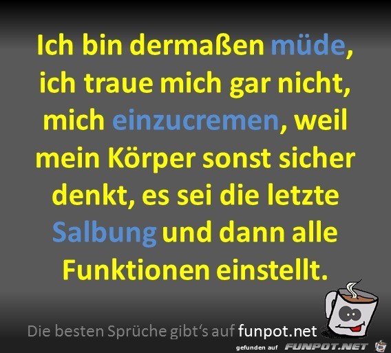 Müde Müde