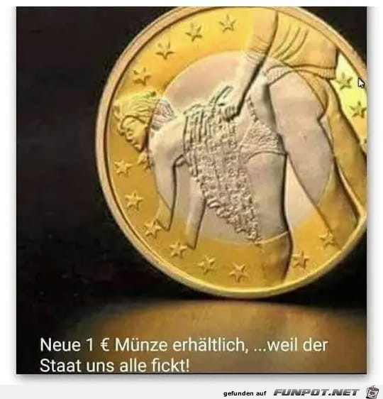 Neue 1 Euro Mnze