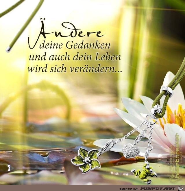 aendere deine gedanken