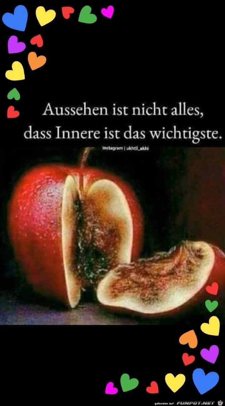 aussehen ist nicht alles