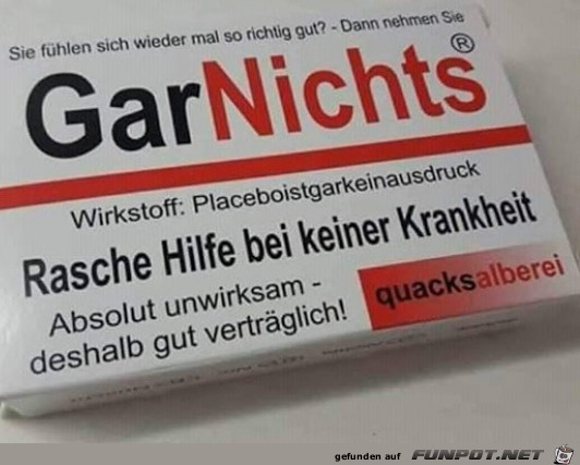 Gar nichts