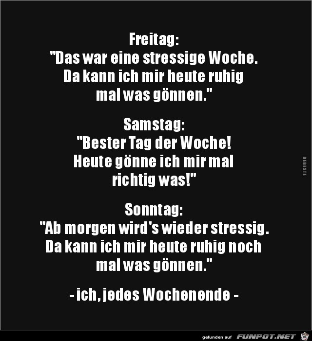 Freitag...