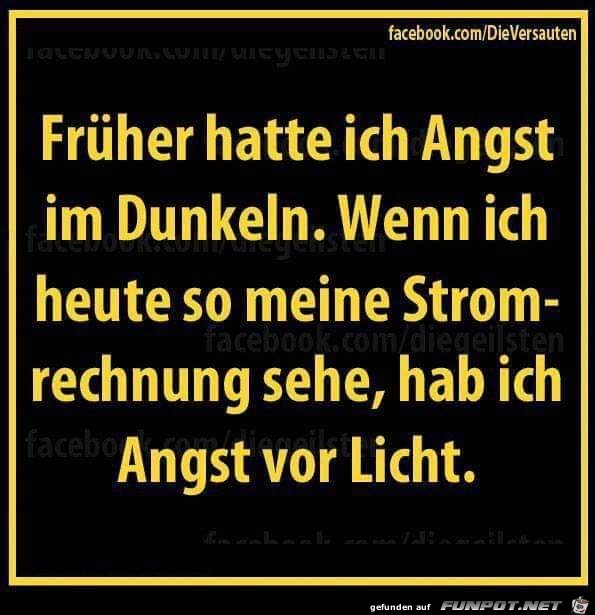 frueher hatte ich angst frueher hatte ich angst