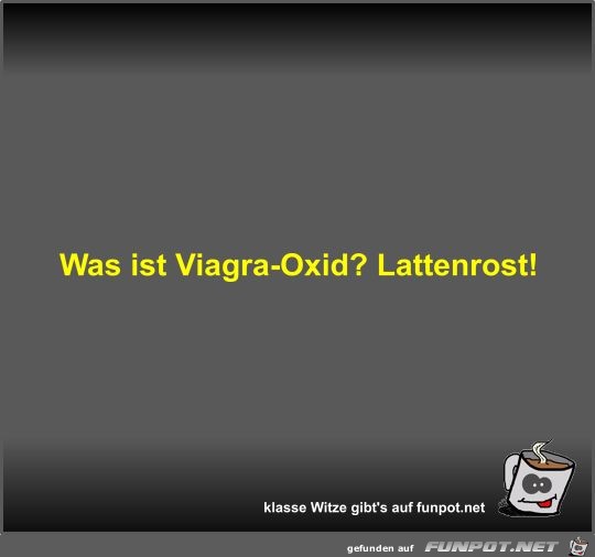 Was ist Viagra-Oxid?