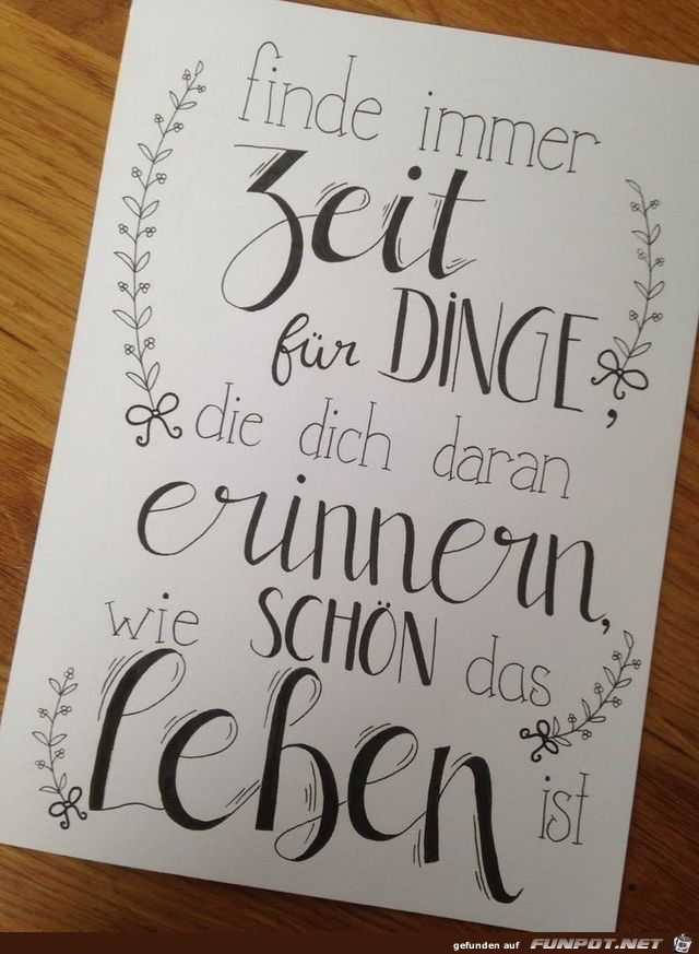 finde immer zeit finde immer zeit