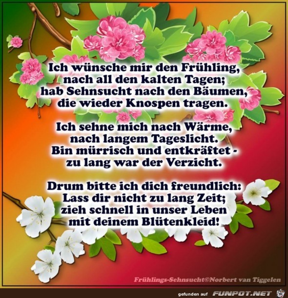 Frühlings-Sehnsucht 2019 Frühlings-Sehnsucht 2019