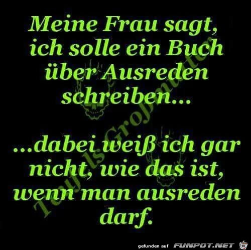 Ausreden Ausreden