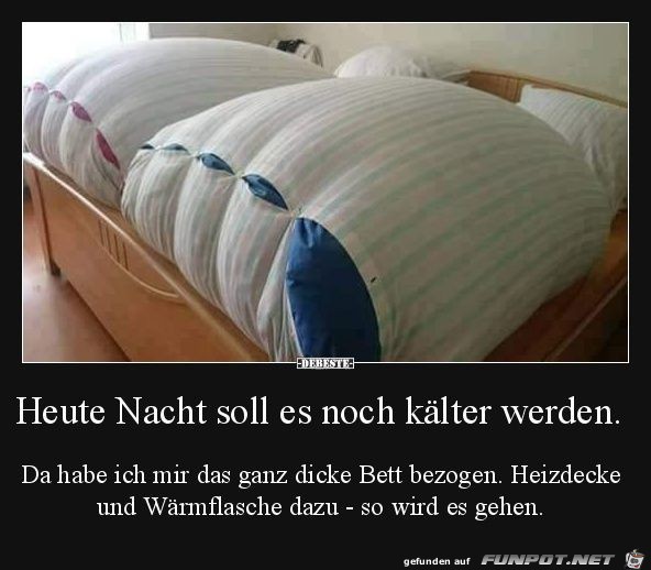 heute Nacht heute Nacht
