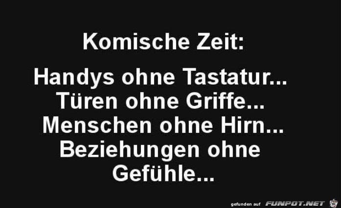 komische Zeit