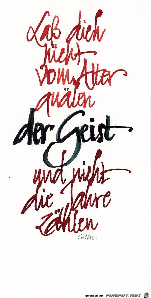 lass dich nicht vom alter quaelen lass dich nicht vom alter quaelen