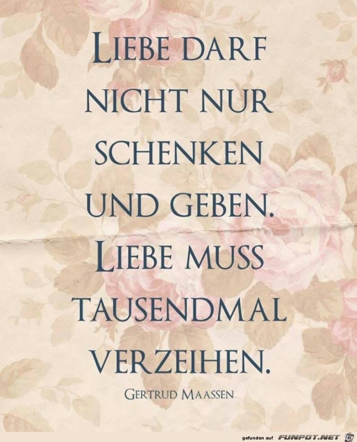 liebe darf nicht nur schenken liebe darf nicht nur schenken