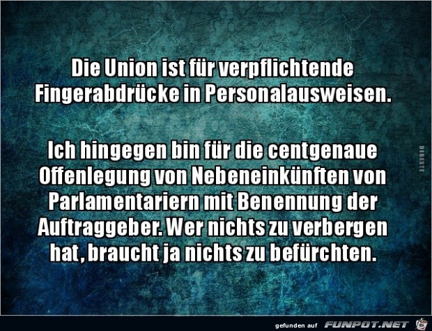 Fingerabdrücke im Personalausweis Fingerabdrücke im Personalausweis