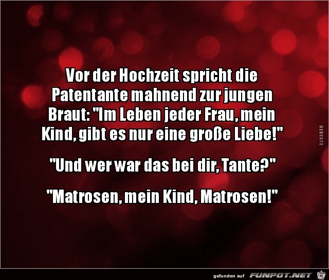 Matrosen, mein Kind, Matrosen,........