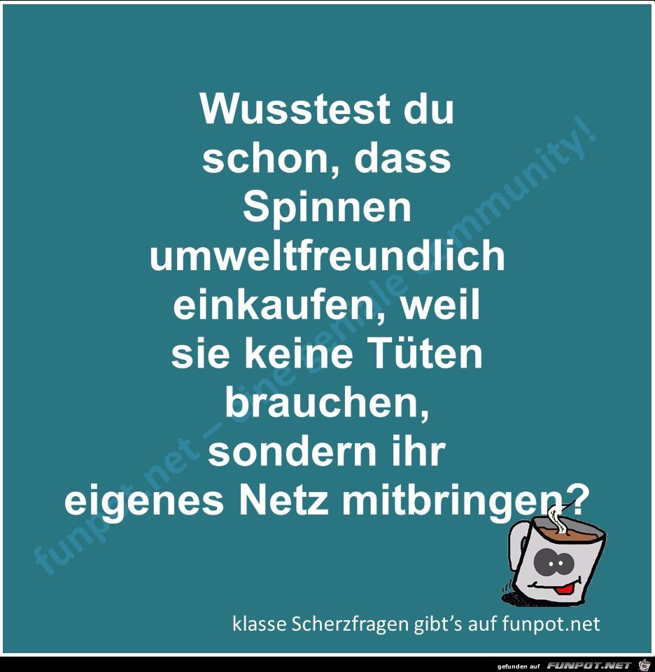 Scherzfrage Scherzfrage