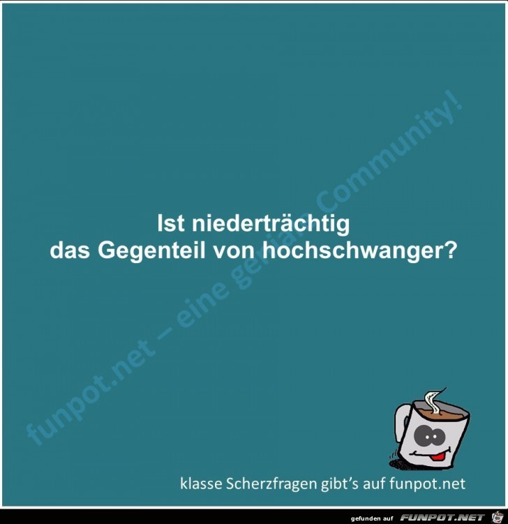 Scherzfrage Scherzfrage
