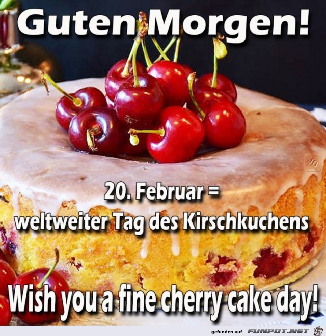 Kirsch-Kuchen-Tag